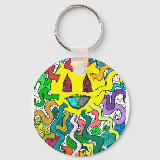 Percentum Sun - Percentum Design Sleutelhanger (Voorkant)