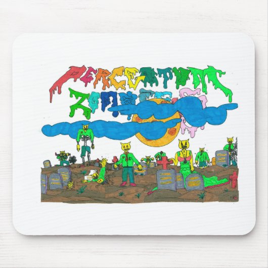 Percentum_Zombies Muismat (Voorkant)