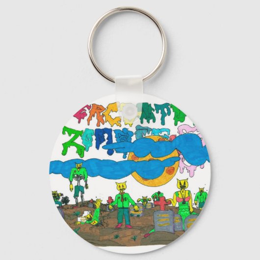 Percentum_Zombies Sleutelhanger (Voorkant)