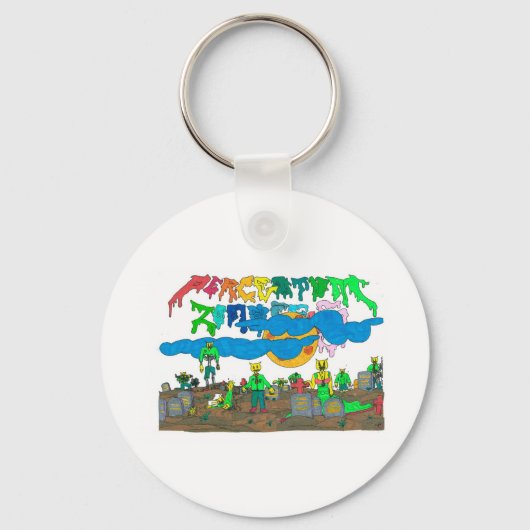 Percentum_Zombies Sleutelhanger (Voorkant)