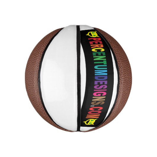 PERCENTUMDESIGNS.COM Basketbal (Verticaal)