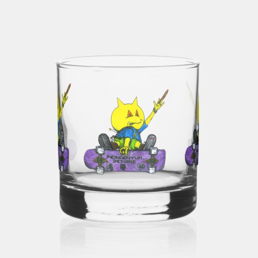 PERCENTUMDESIGNS.COM Drinkware Set Whisky Glas (Links)