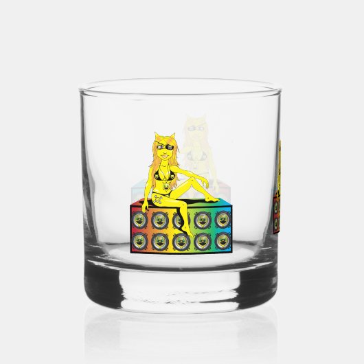 PERCENTUMDESIGNS.COM Drinkware Set Whisky Glas (Voorkant)