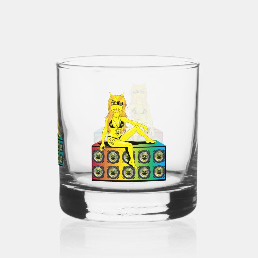 PERCENTUMDESIGNS.COM Drinkware Set Whisky Glas (Achterkant)