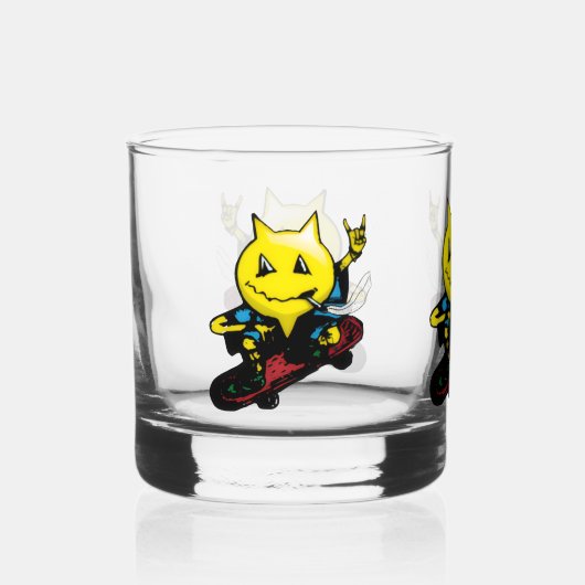 PERCENTUMDESIGNS.COM Drinkware Set Whisky Glas (Voorkant)
