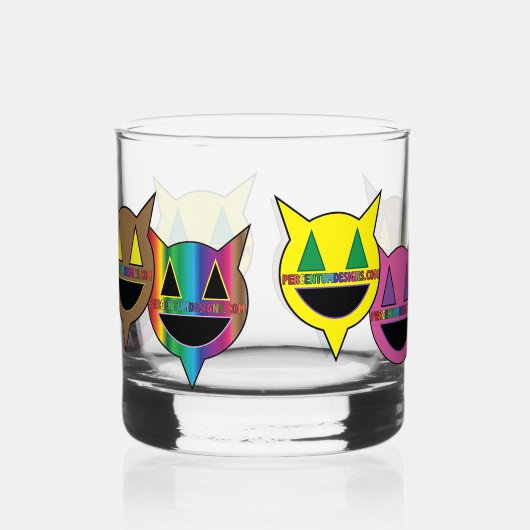 PERCENTUMDESIGNS.COM Drinkware Set Whisky Glas (Rechts)