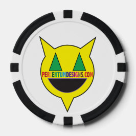 PERCENTUMDESIGNS.COM Klassieke speelkaarten Poker Chips