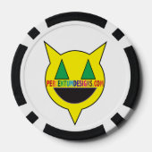 PERCENTUMDESIGNS.COM Klassieke speelkaarten Poker Chips (Achterkant)