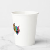 PERCENTUMDESIGNS.COM Papieren beker (Links)