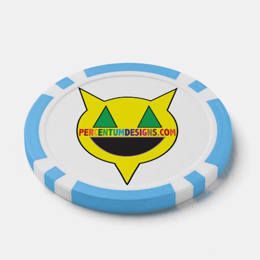 PERCENTUMDESIGNS.COM Poker Chip (Enkel)