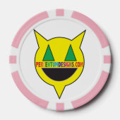 PERCENTUMDESIGNS.COM Poker Chip (Voorkant)