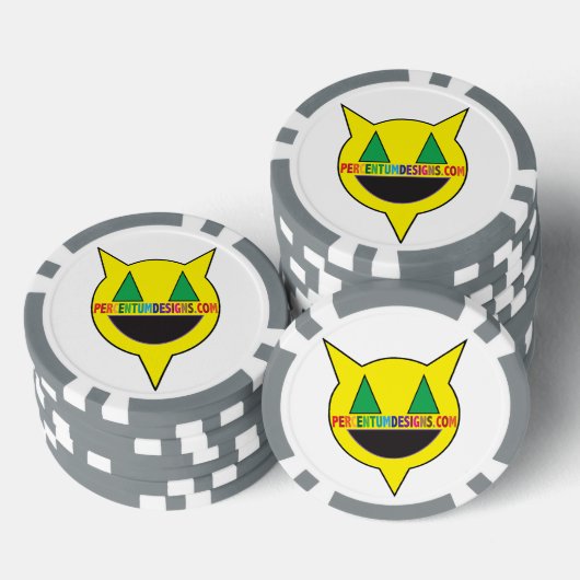 PERCENTUMDESIGNS.COM Poker Chip (Opstapeling)