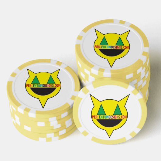 PERCENTUMDESIGNS.COM Poker Chip (Opstapeling)