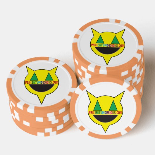 PERCENTUMDESIGNS.COM Poker Chip (Opstapeling)