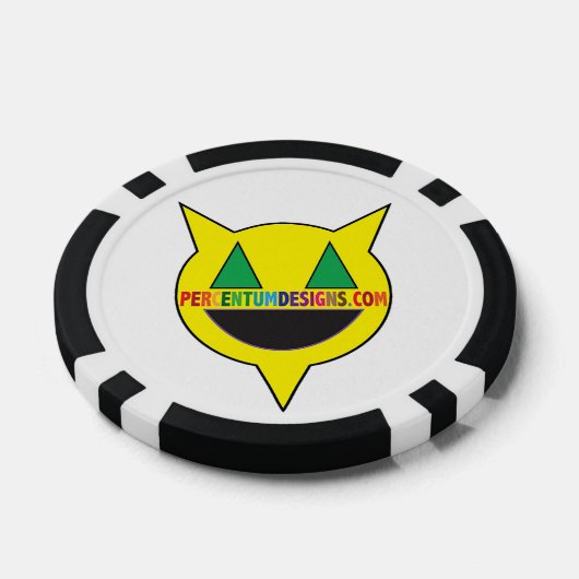 PERCENTUMDESIGNS.COM Poker Chip (Enkel)