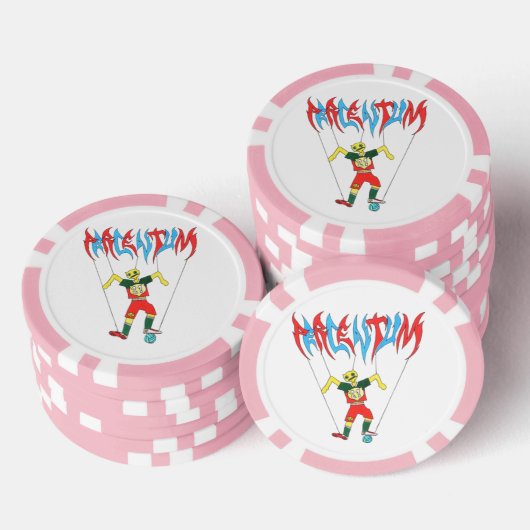 PERCENTUMDESIGNS.COM Poker Chips (Opstapeling)