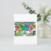 PercentumHipHop Briefkaart (Staand voorkant)