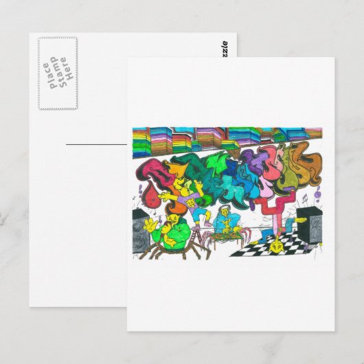 PercentumHipHop Briefkaart (Voorkant / Achterkant)