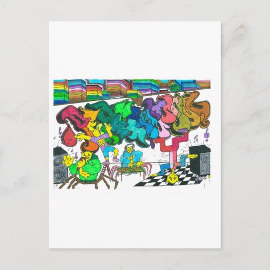 PercentumHipHop Briefkaart (Voorkant)