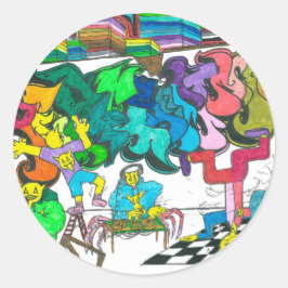 PercentumHipHop Ronde Sticker