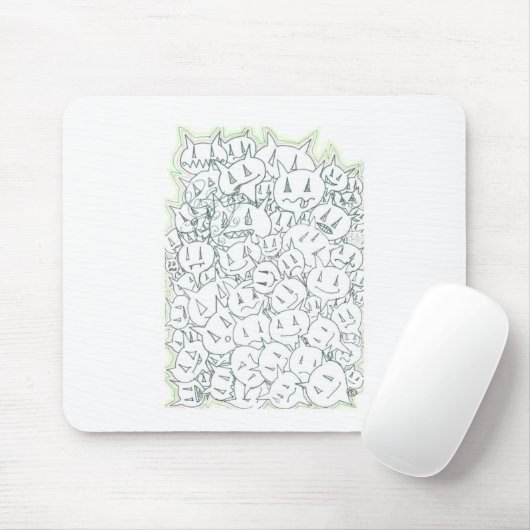 Percentumhoofden Muismat (Met muis)