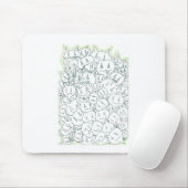 Percentumhoofden Muismat (Met muis)