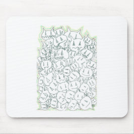 Percentumhoofden Muismat