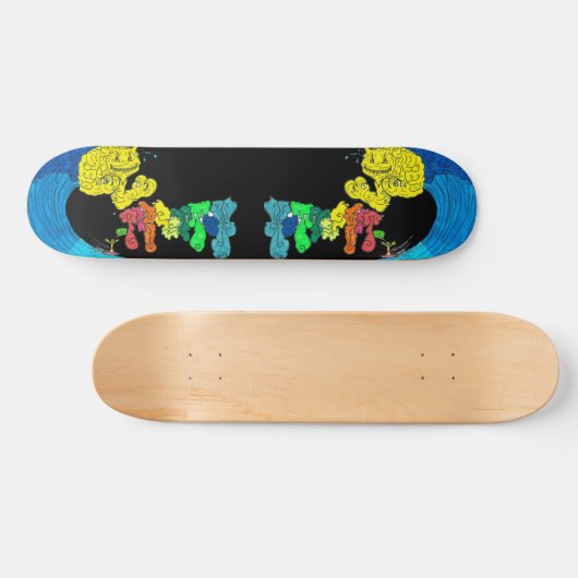 PercentumSurf Skateboard (Horizontaal)