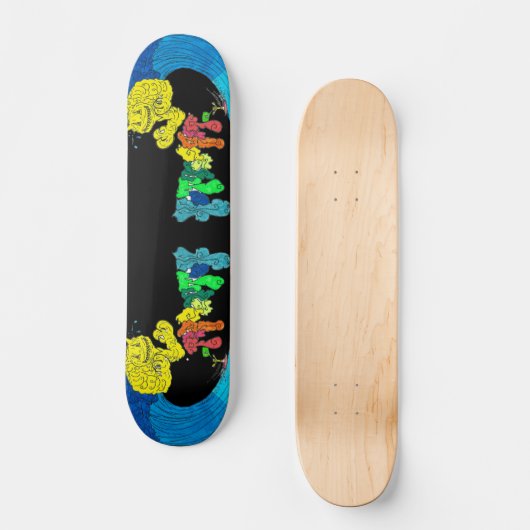 PercentumSurf Skateboard (Voorkant)