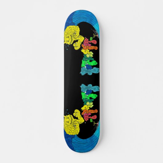 PercentumSurf Skateboard (Voorkant)