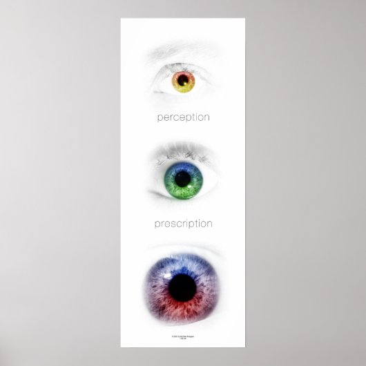 Perceptie Receptuur Poster (Voorkant)