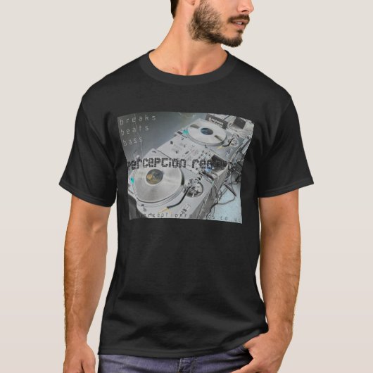 perceptie registreert decks t-shirt (Voorkant)
