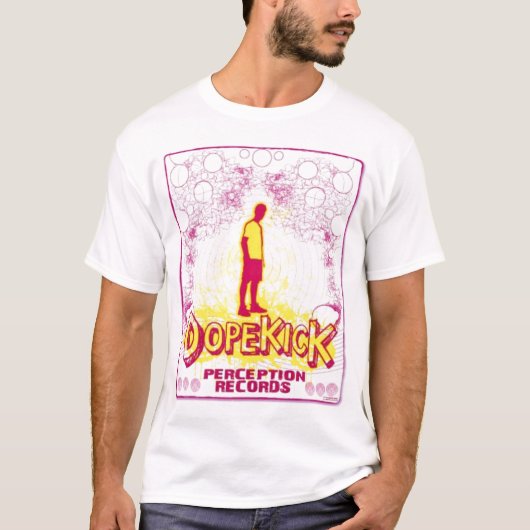 perceptie registreert dopekick t shirt (Voorkant)