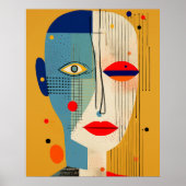 Perceptiespectrum Abstract Poster (Voorkant)