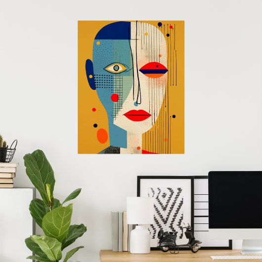 Perceptiespectrum Abstract Poster (Thuiskantoor)