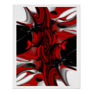 "Perceptieve creatie", glanzend Poster