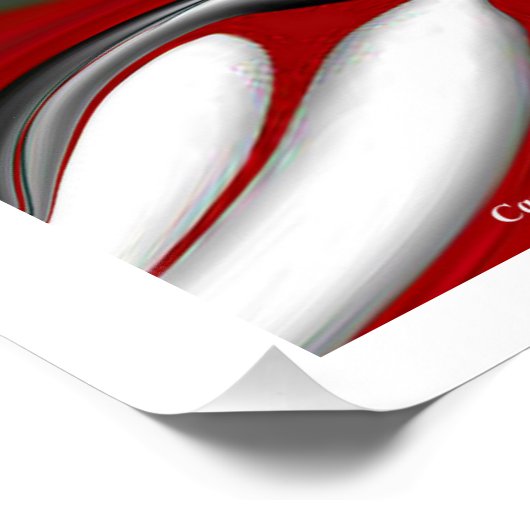 "Perceptieve creatie", glanzend Poster (Hoek)