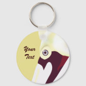 Perceptieve Pelicaanse Sleutelhanger (Voorkant)