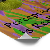 Perception is Reality Poster-Iris Poster (Hoek)