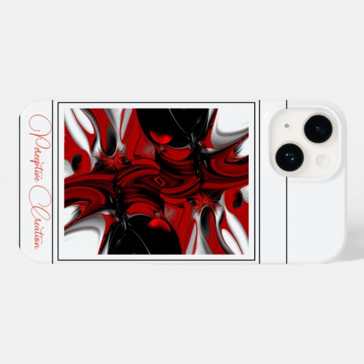 "Perceptive Creation", Apple iPhone 14 Hoesje (Achterkant (horizontaal))