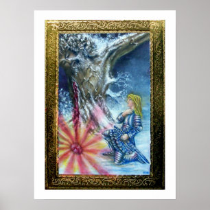 PERCEVAL EN DE VISIOEN VAN DE HEILIGE GRAAL POSTER