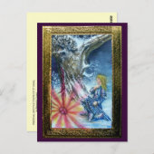 PERCEVAL EN VISIE VAN DE HOOGSTE GRAIL BRIEFKAART (Voorkant / Achterkant)