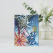 PERCEVAL EN VISIE VAN DE HOOGSTE GRAIL BRIEFKAART (Staand voorkant)