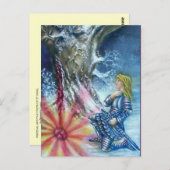 PERCEVAL EN VISIE VAN DE HOOGSTE GRAIL BRIEFKAART (Voorkant / Achterkant)