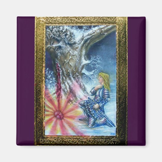 PERCEVAL EN VISIE VAN DE HOOGSTE GRAIL MAGNEET (Voorkant)