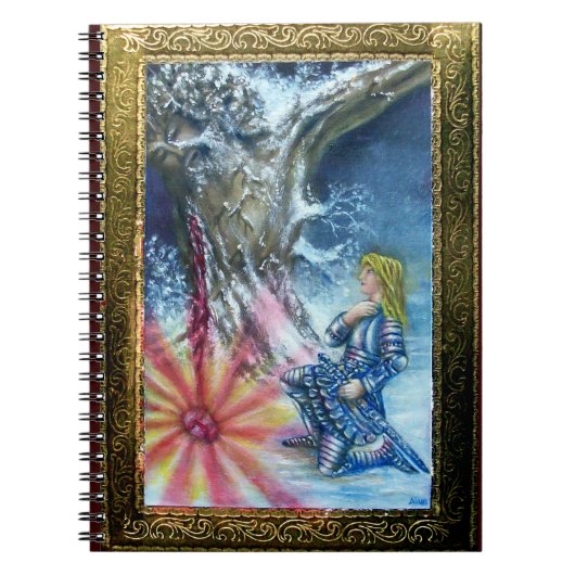 PERCEVAL EN VISIE VAN DE HOOGSTE GRAIL NOTITIEBOEK (Voorkant)