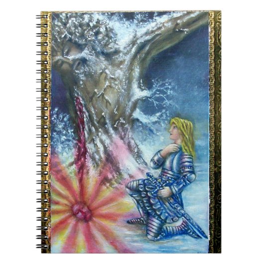 PERCEVAL EN VISIE VAN DE HOOGSTE GRAIL NOTITIEBOEK (Voorkant)