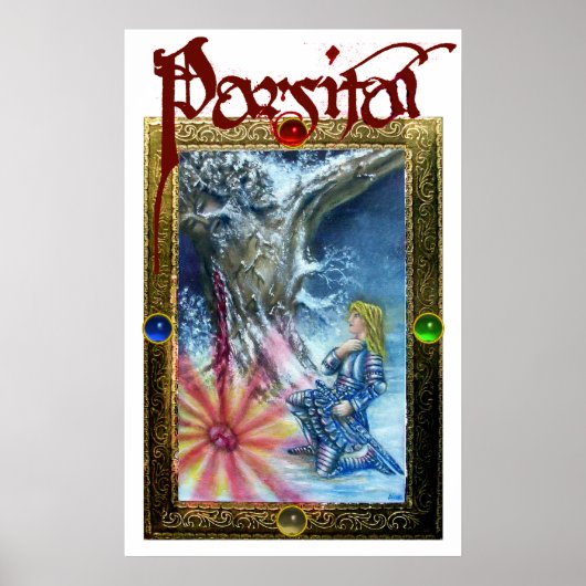 PERCEVAL EN VISIE VAN DE HOOGSTE GRAIL POSTER (Voorkant)