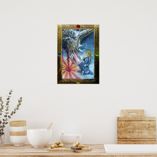 PERCEVAL EN VISIE VAN DE HOOGSTE GRAIL POSTER (Keuken)