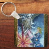 PERCEVAL EN VISIE VAN DE HOOGSTE GRAIL SLEUTELHANGER (Voorkant)